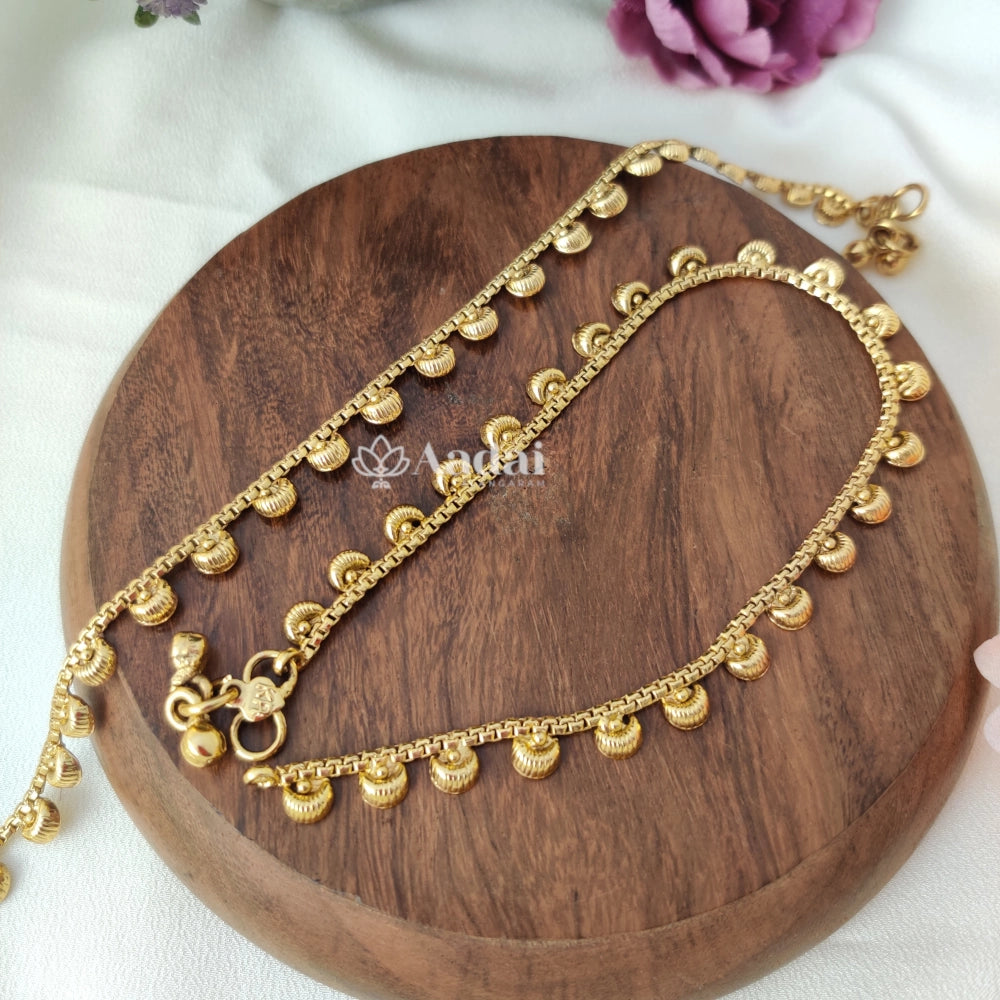 Chaand Antique simple anklet