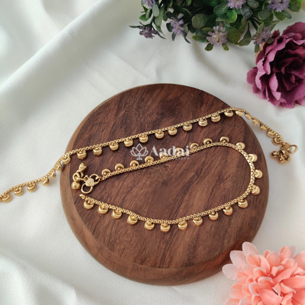 Chaand Antique simple anklet