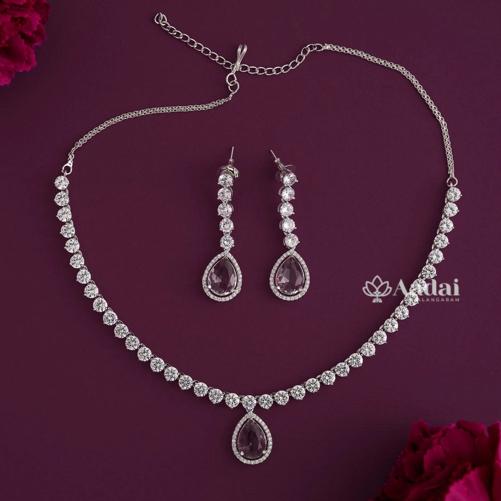 Trendy AD Necklace
