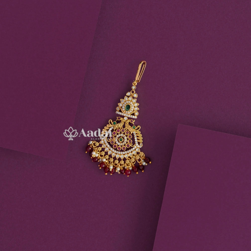 Spinelled Red Beads Tikka