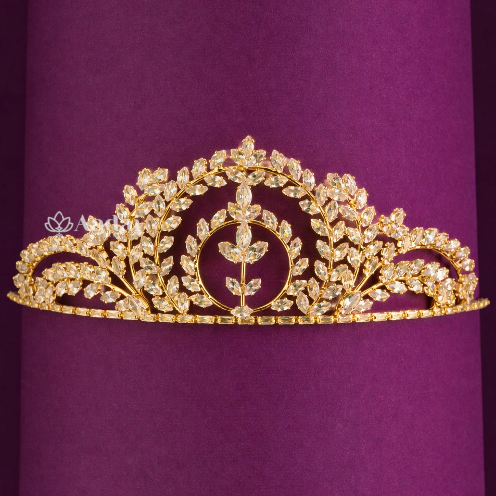 Fulgurating Royal Wedding Tiara - Gold