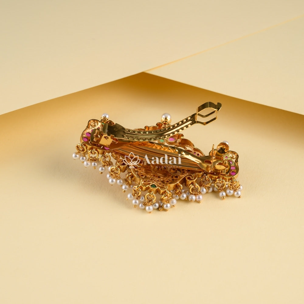 Ostentatious Lakshmi Hair Clip