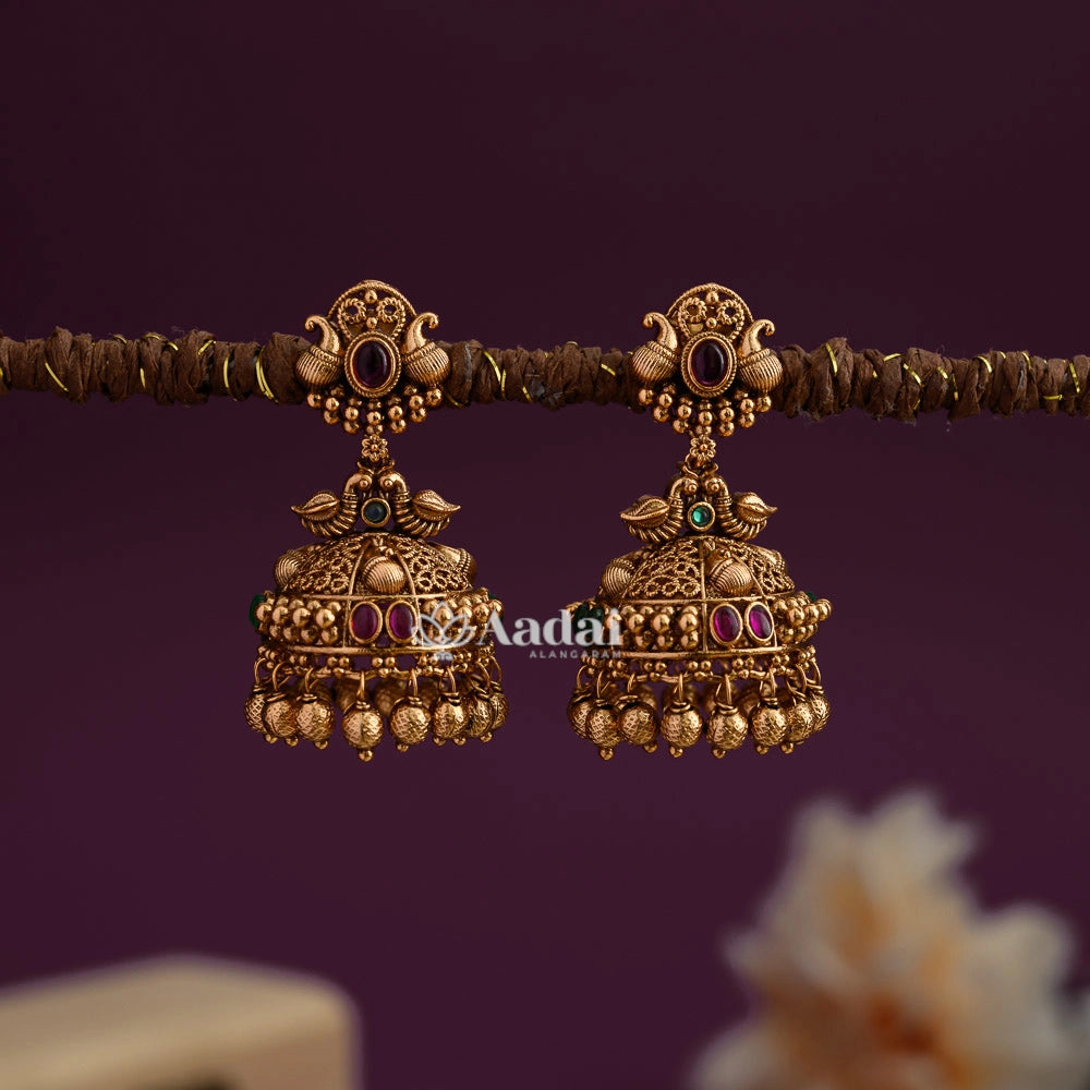 Intricately Designed Jhumka