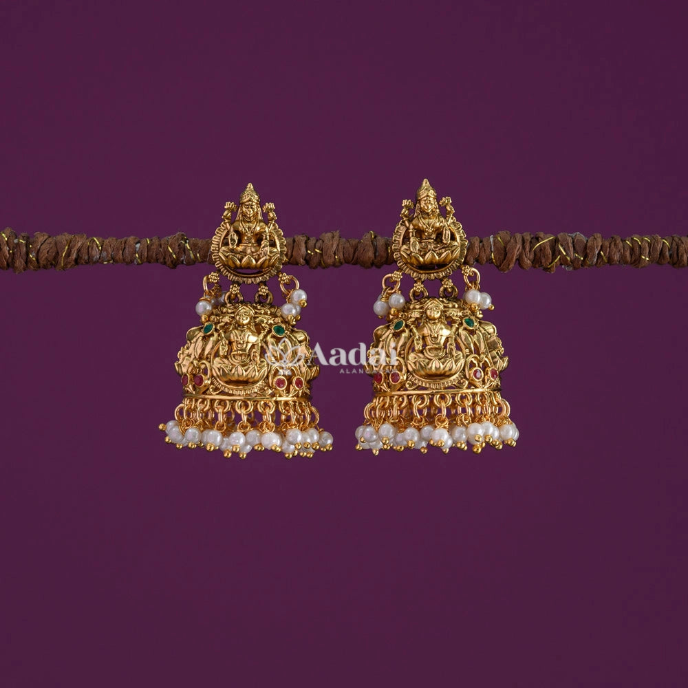 Antique Lakshmi Jhumka
