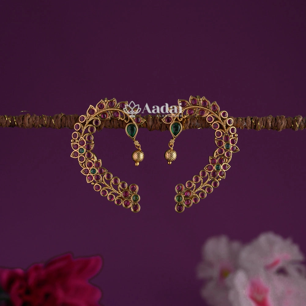 Leafy Kemp Ear Cuff Stud