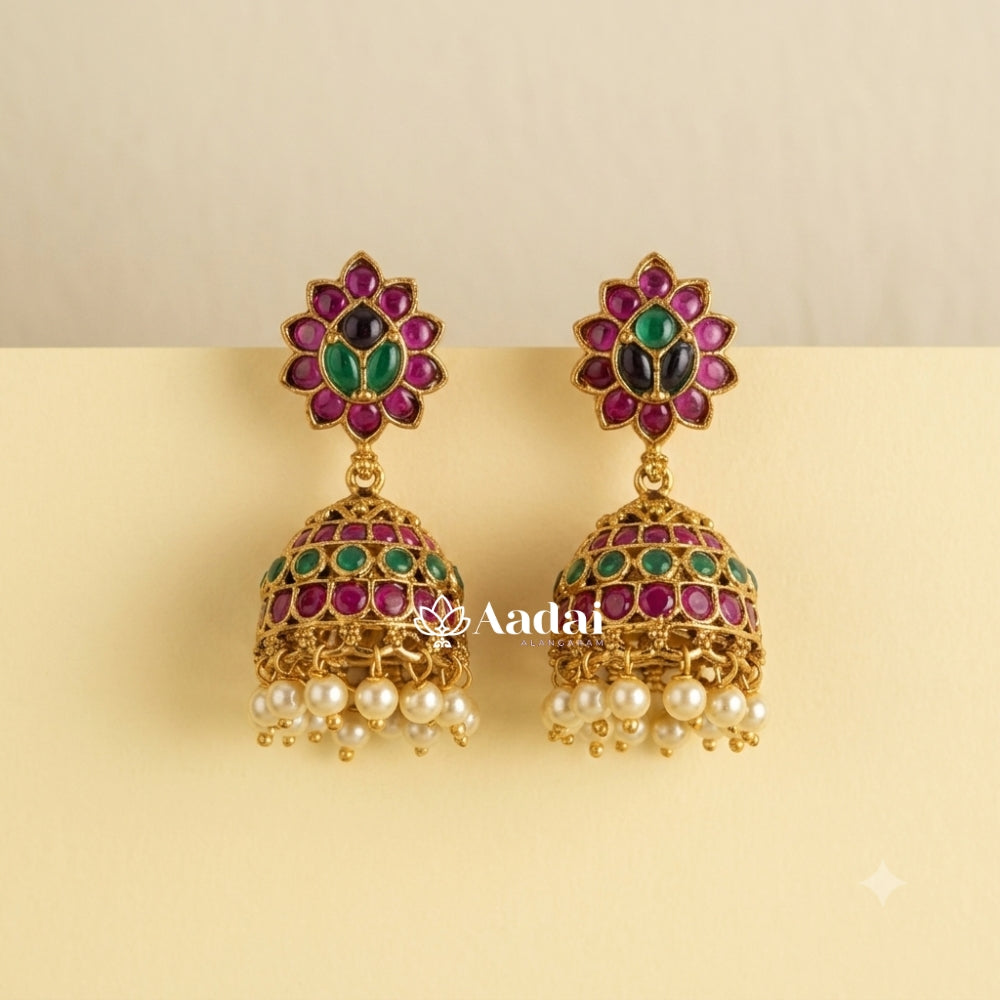 Celestial Govi Kemp Jhumka