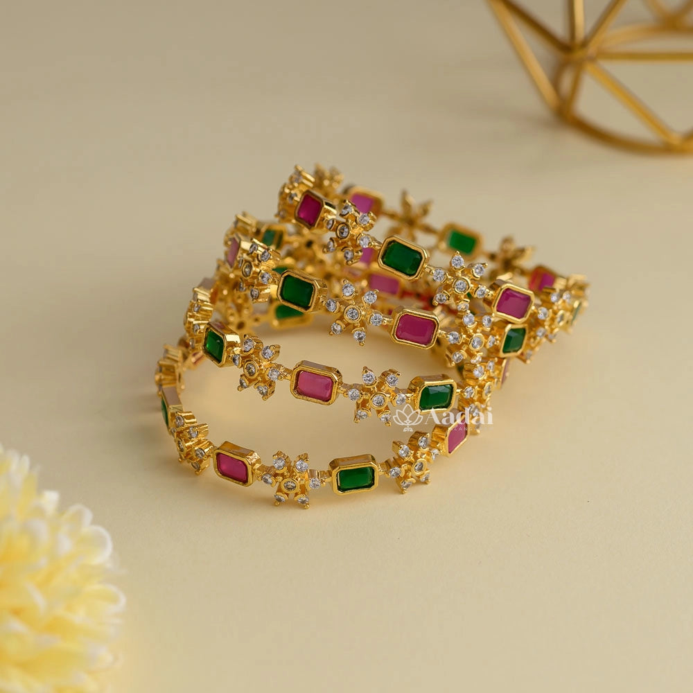 Dazzling AD Stone Bangle