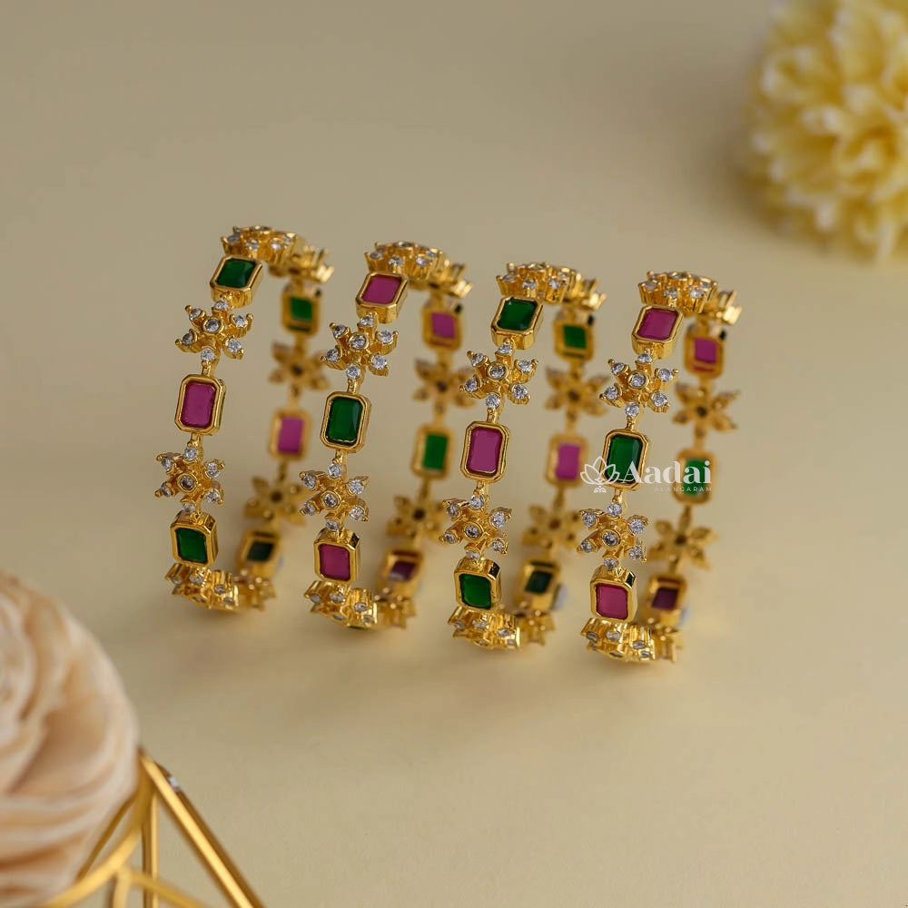 Dazzling AD Stone Bangle
