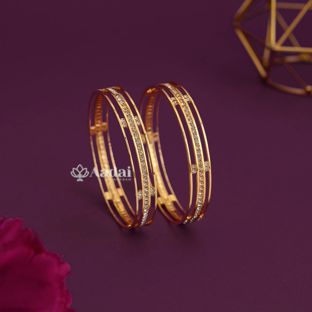 Micro plating bangle
