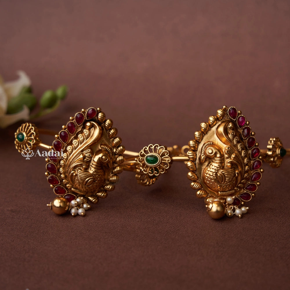 Peacock pendant armlet