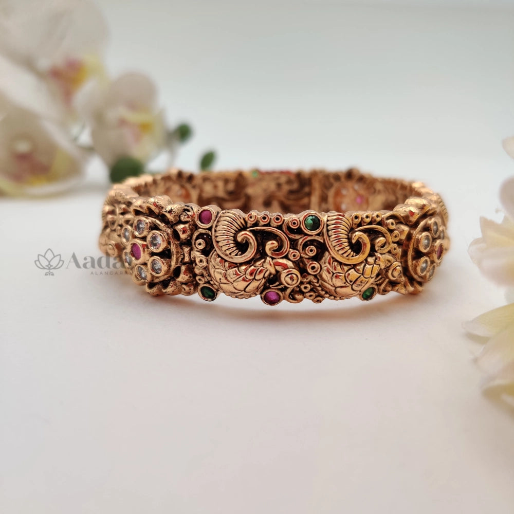 Peacock kada bracelet