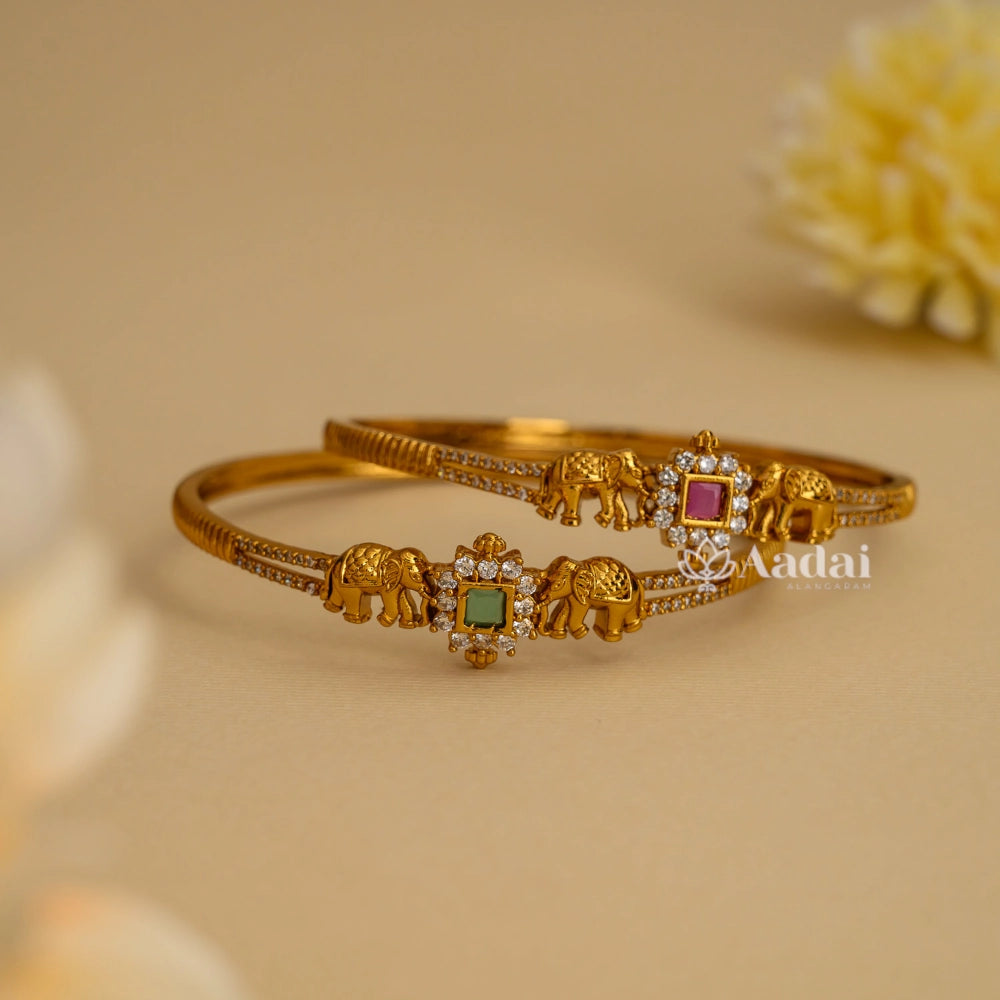 Elephant Antique Bracelet