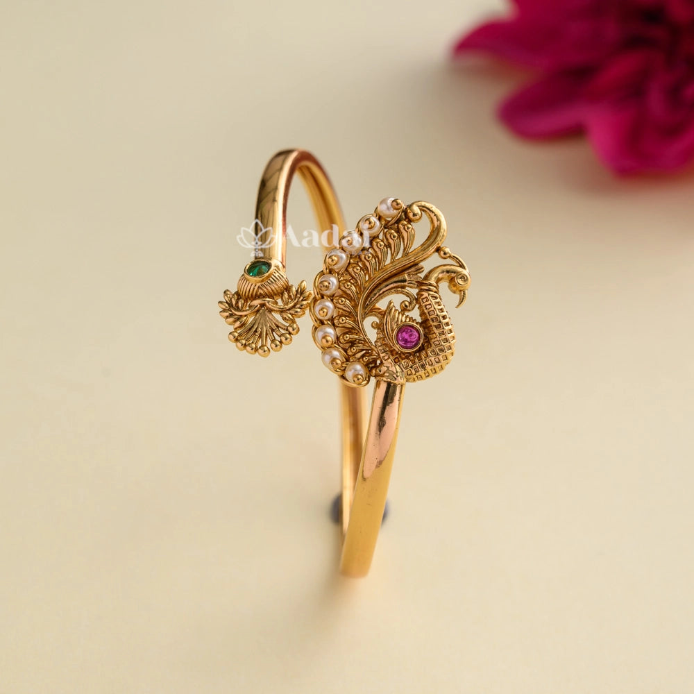 Peacock Gold Look Alike Bracelet