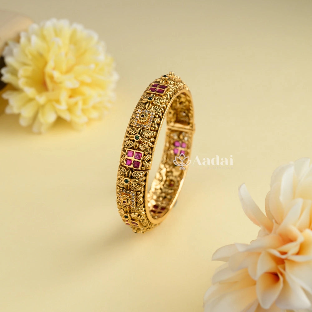 Eternal Floral Kada Bangle