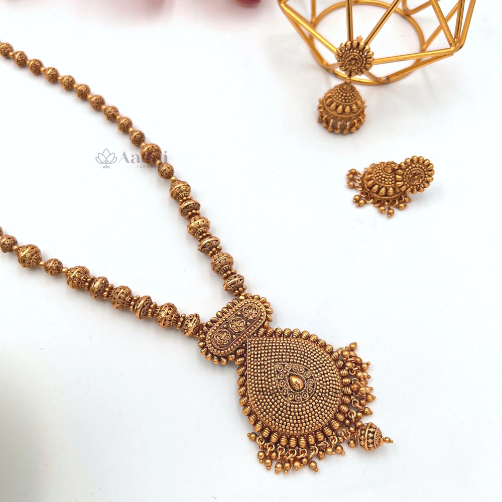 Intricately Designed Antique Non Idol Mala