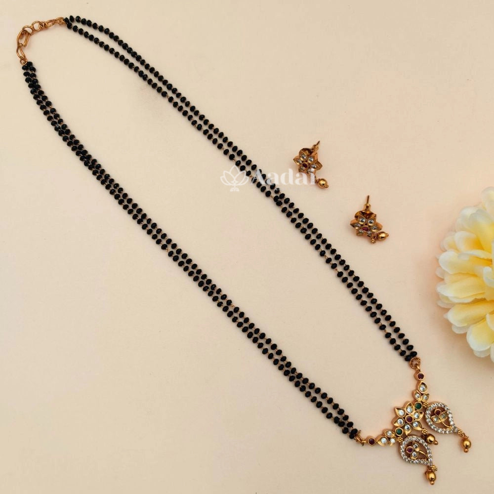 Floral Mangalsutra Set
