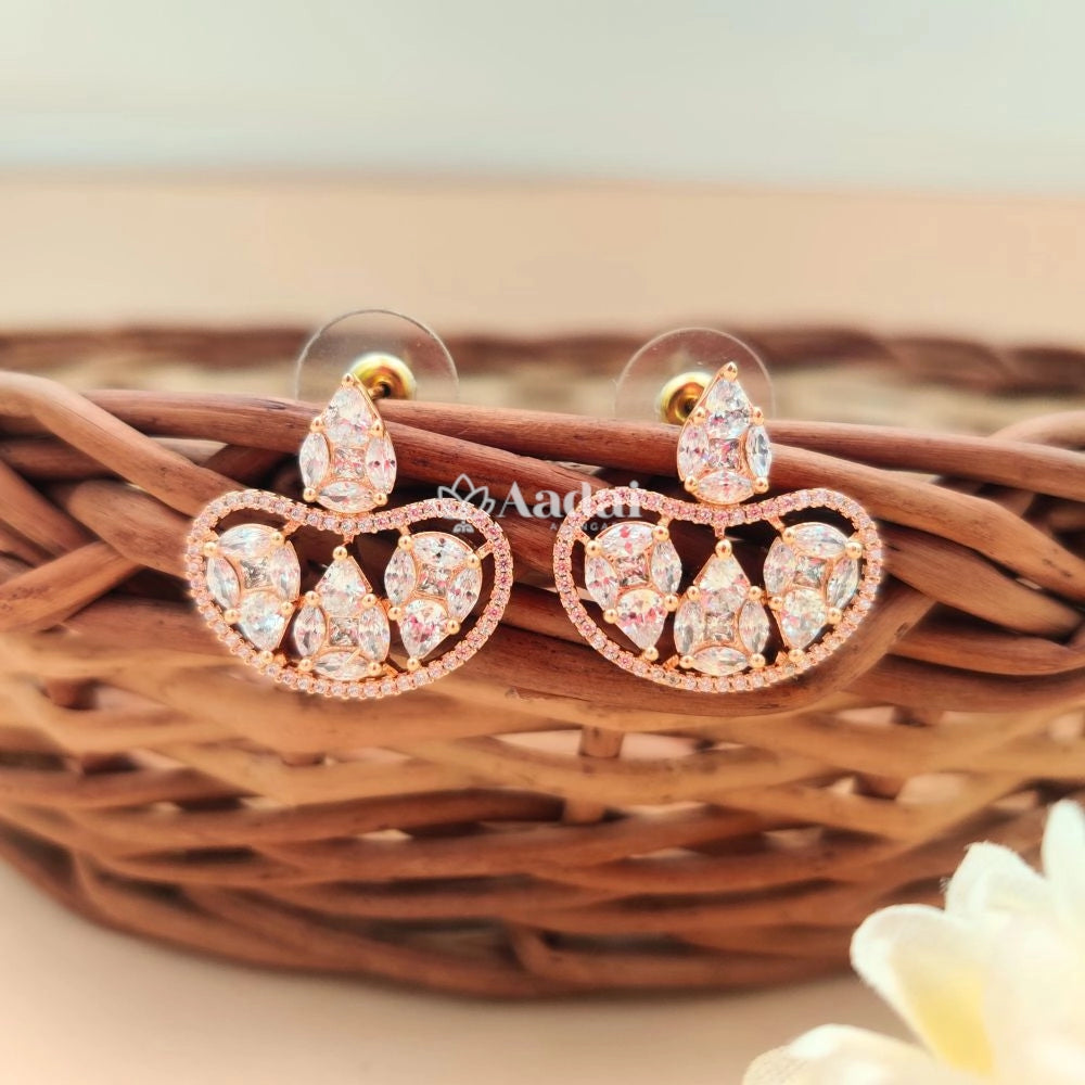 Cute Zircon Mangalsutra - Gold