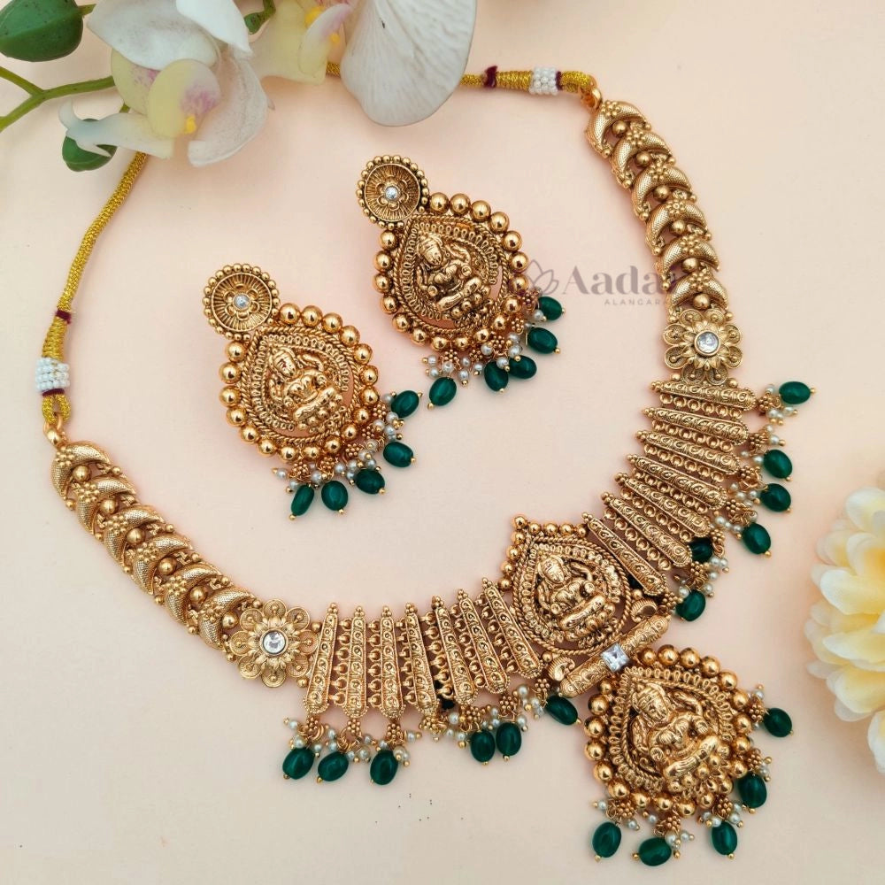 EXUBERANT LAKSHMI NECKLACE