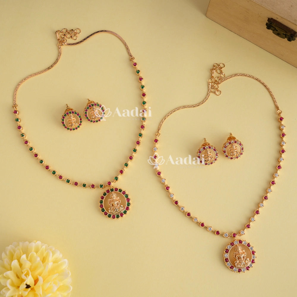Adorning 18 Carat Finish Necklace