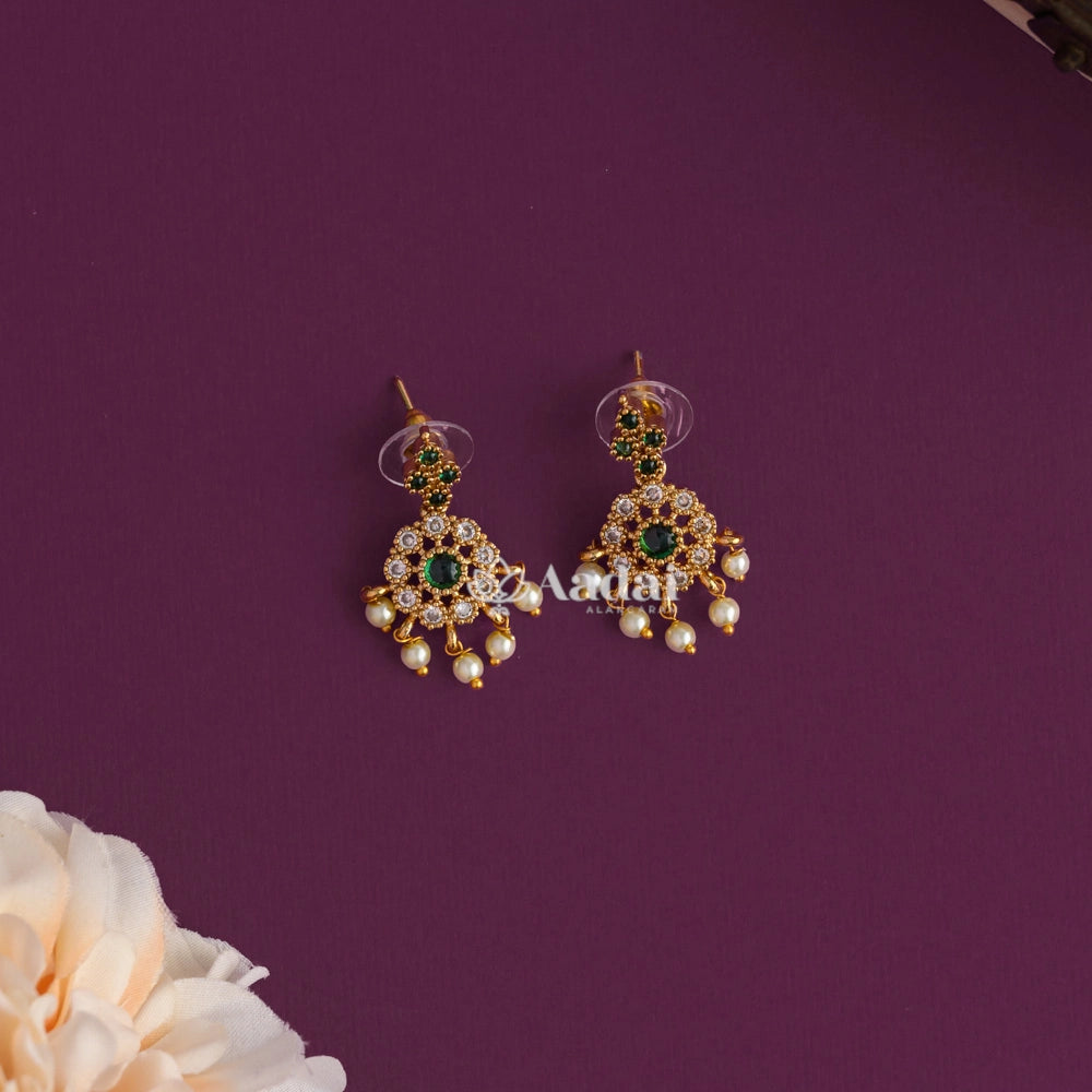 Classic Cute Elegant Attigai - Green