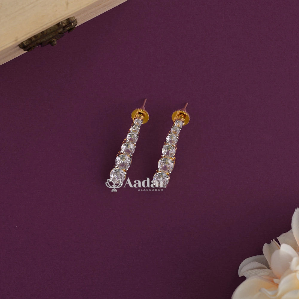 Cubic Zirconia Star Cut Diamond Necklace