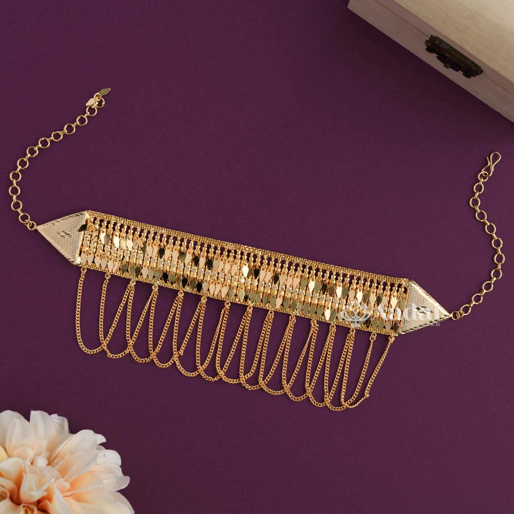 Dazzling Trendy High Neck Choker