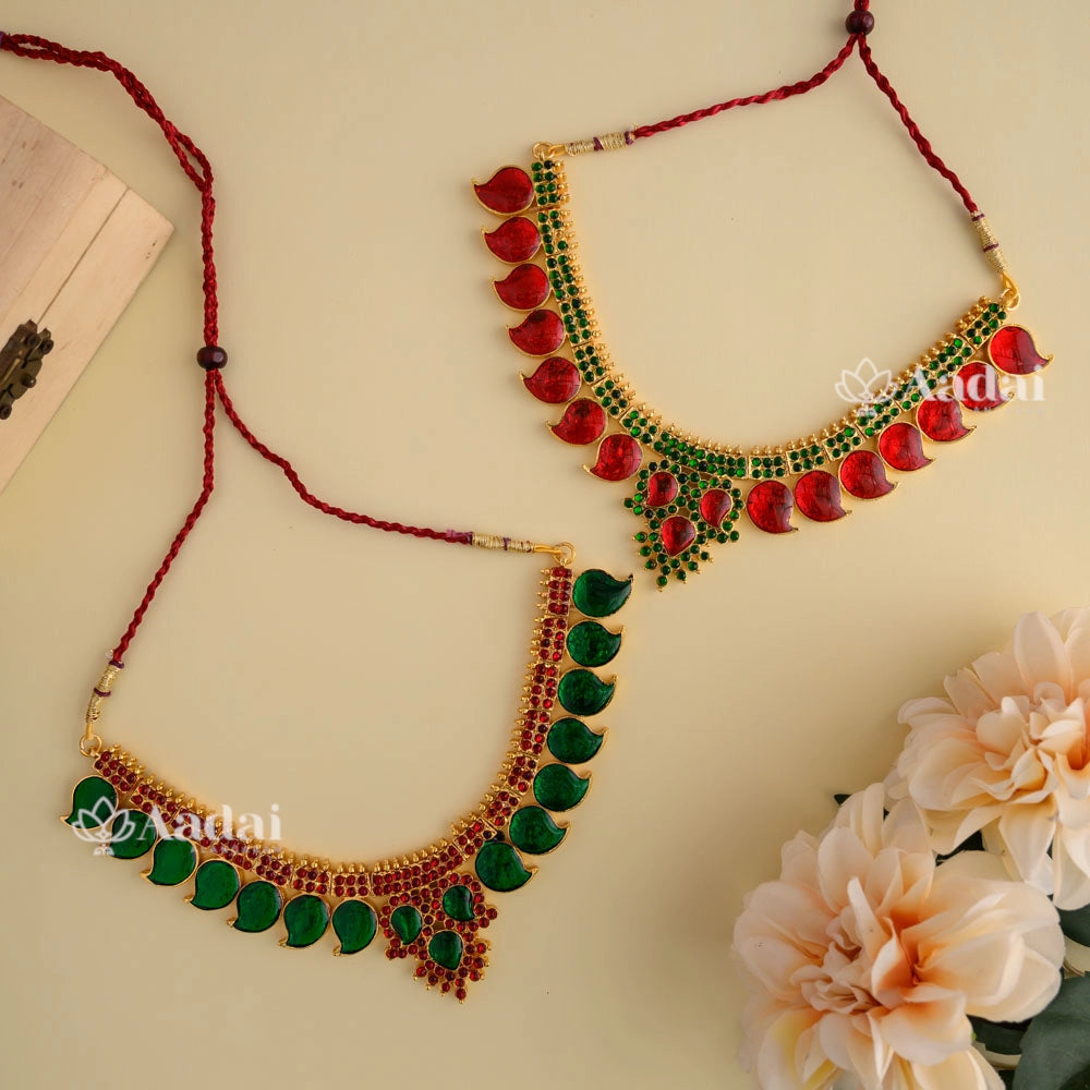 Kemp Enamel Manga Necklace