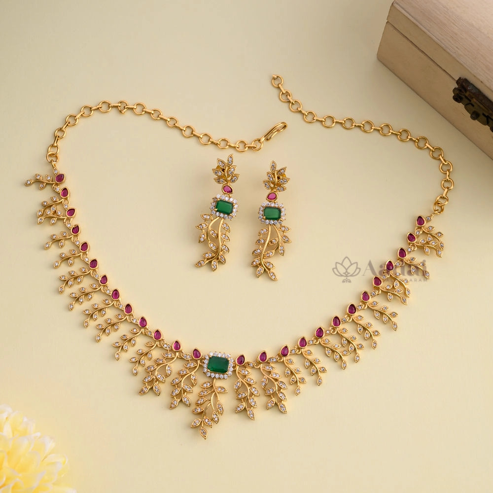 Celestial Leafy Necklace