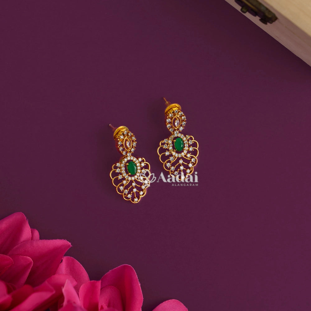 Stunning Kemp AD Necklace Set - Green