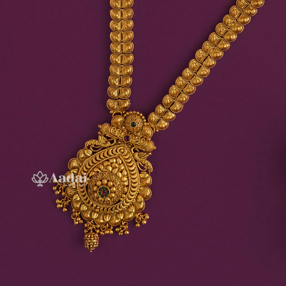 Intricately Desgined Floral Antique Haram