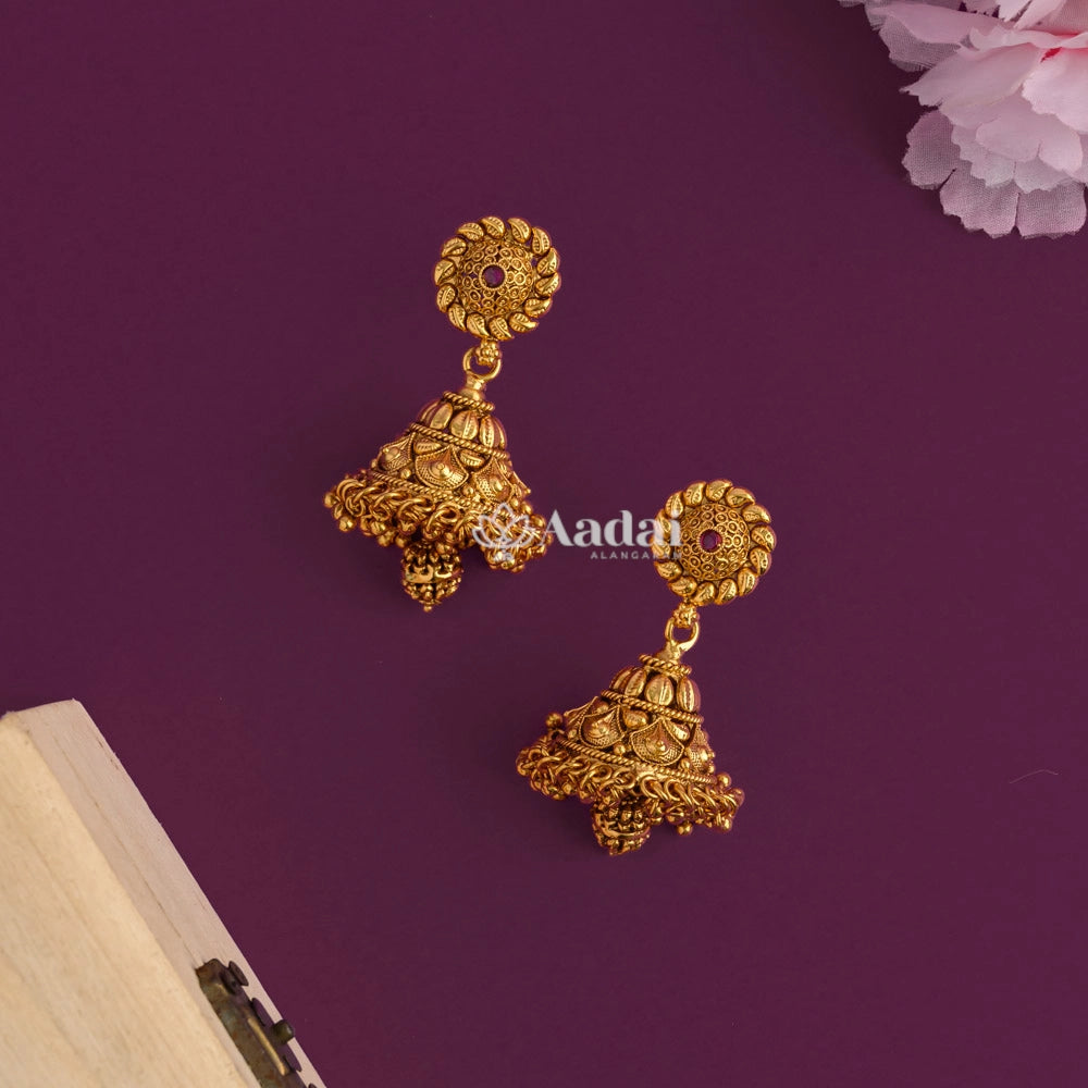 Intricately Desgined Floral Antique Haram
