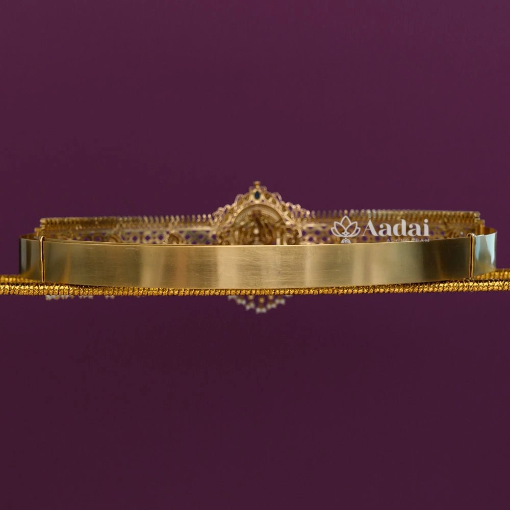 Intricately Designed Lakshmi Devi Hip belt