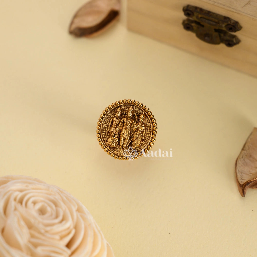 Ram Seetha Finger Ring