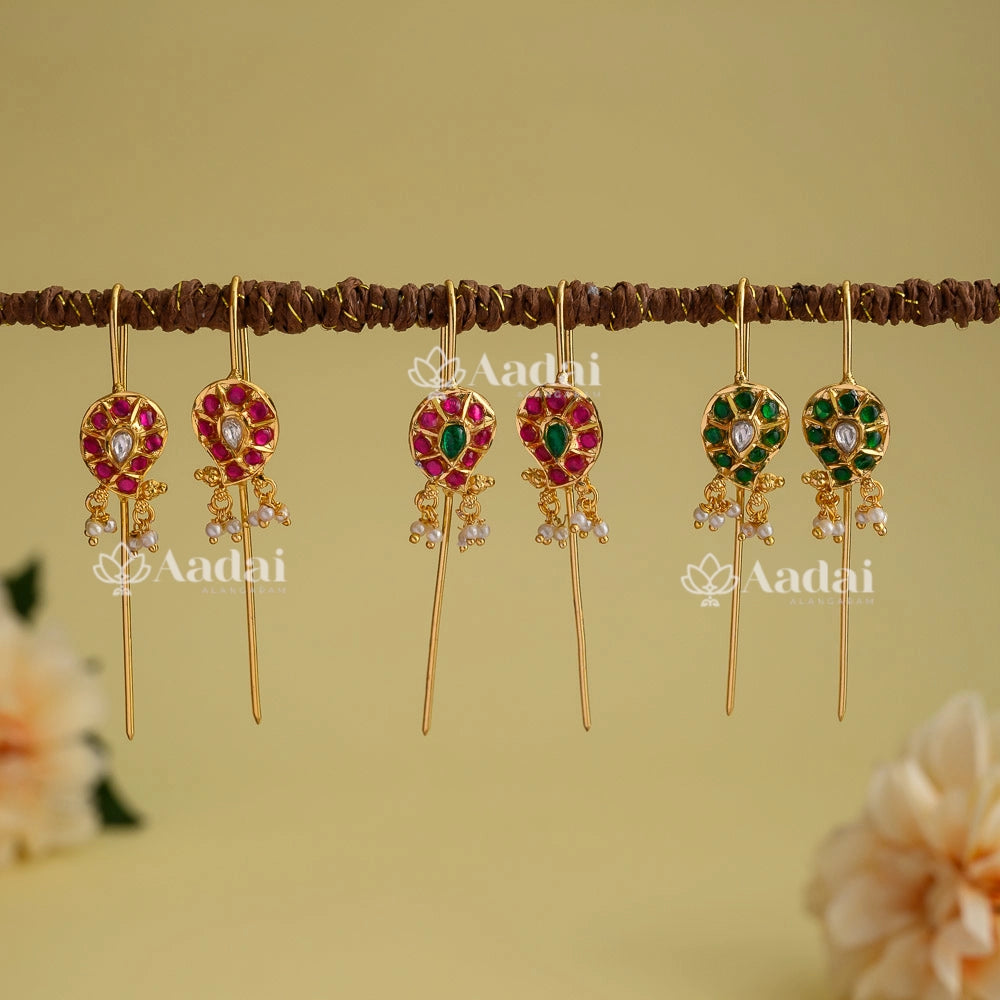 Manga Jadau Kundan Ear cuff 