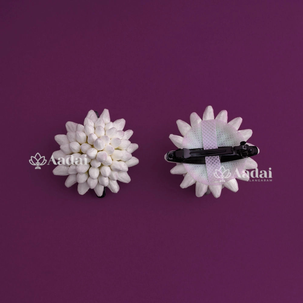 Realistic Artificial Jasmine Small Buds - Medium Clip