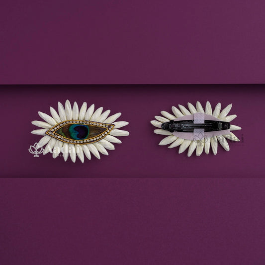 Peacock Mullai Medium Clip