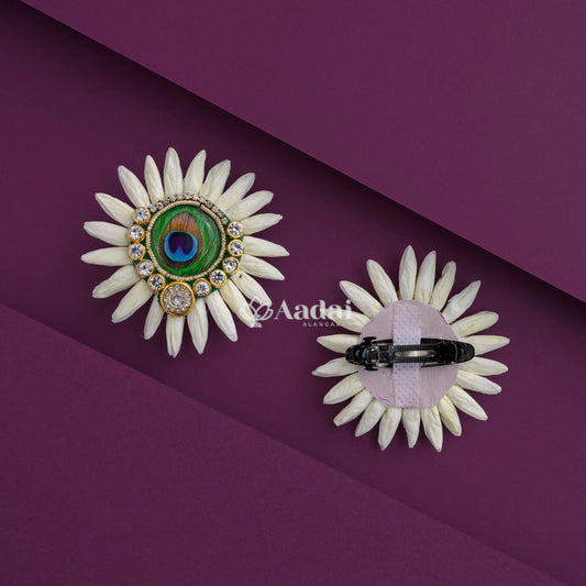Peacock Mullai Small Clip