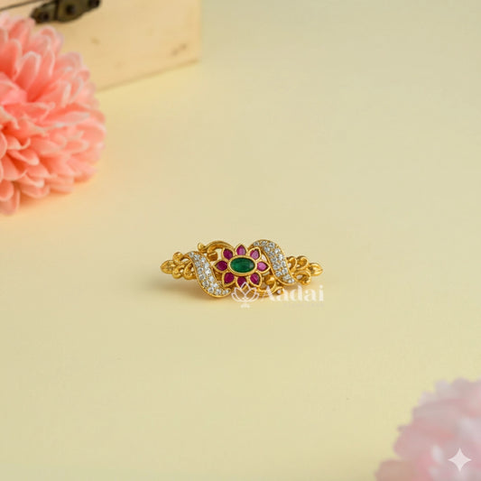 Floral Saree Pin / Brooch