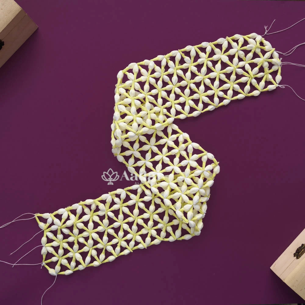 Realistic & Reusable Jasmine Flower Jadai Net