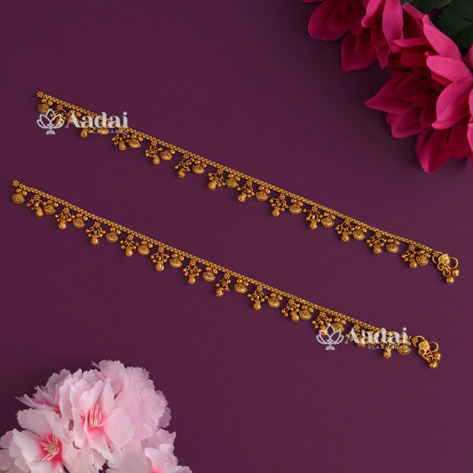 Elegant Antique Anklet / Payal