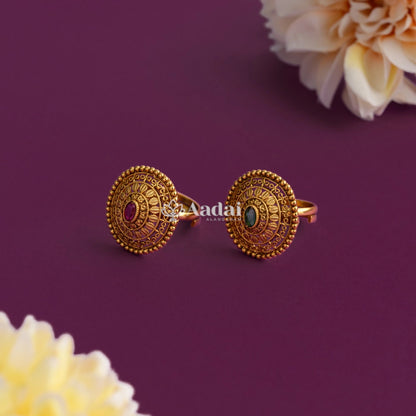 Stunning Adjustable Finger Ring