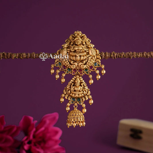 Elegant Lakshmi Nagas Jadai Billai - Multi