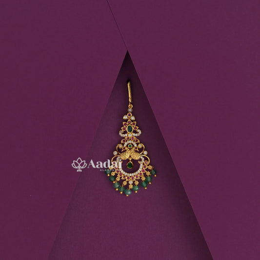 Regal Green Beads Tikka