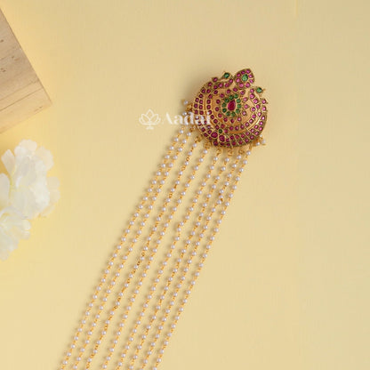 Supercilious Kemp Jadai Billai Pearl Hangings