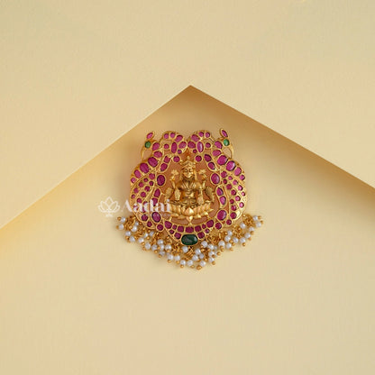 Prismatic Lakshmi Pendant / Hair Clip