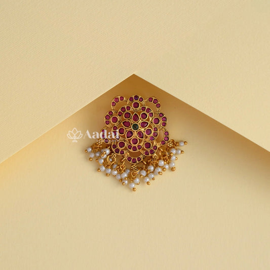 Floral Crest Pendant / Hair Accessories