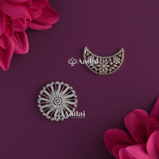 Crimson Floral GJ Polish Chandran Suryan