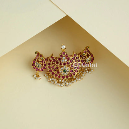 Charlene Chand Balli Peacock Hair Clip