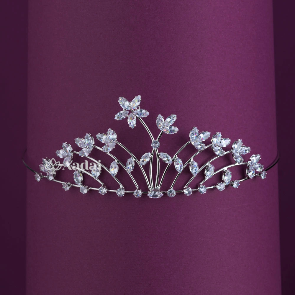 Mightiest Floral Wedding Tiara
