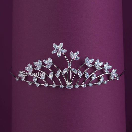 Mightiest Floral Wedding Tiara